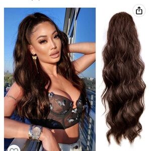 Long Wavy Ponytail Extension - NEW